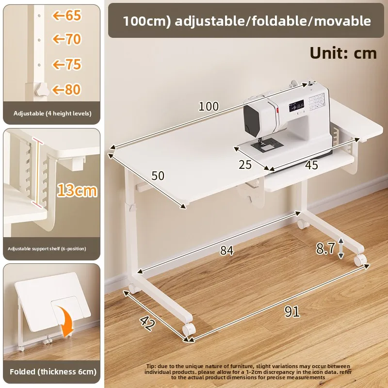 Tables - Adjustable Sewing Table for Home Small