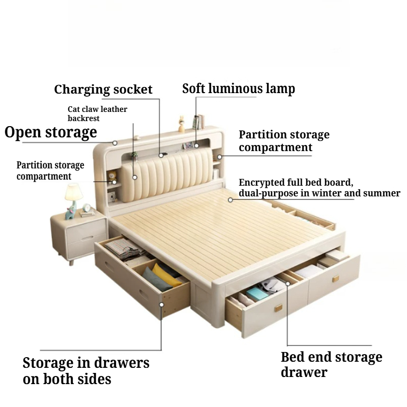 Lift Drawer Storage Single Bed - King Size Bed Frame With Storage Drawers review and price