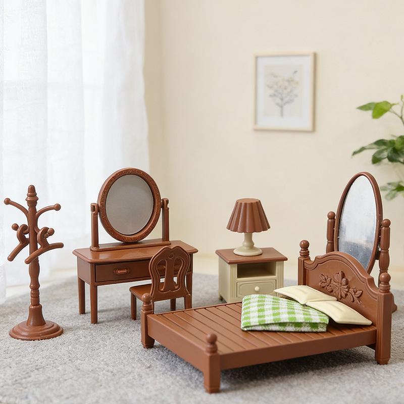 New Doll House Miniature Furni - Bedroom Furniture review and price