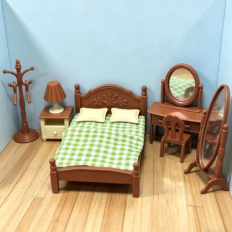 New Doll House Miniature Furni - Bedroom Furniture review and price