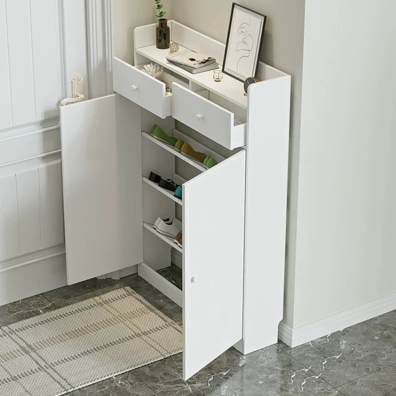 &Slim 20cm Shoe Cabinet Entryw - Shoe Rack Cabinet Narrow Entryway review and price
