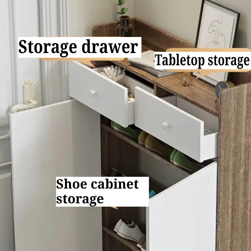 &Slim 20cm Shoe Cabinet Entryw - Shoe Rack Cabinet Narrow Entryway review and price