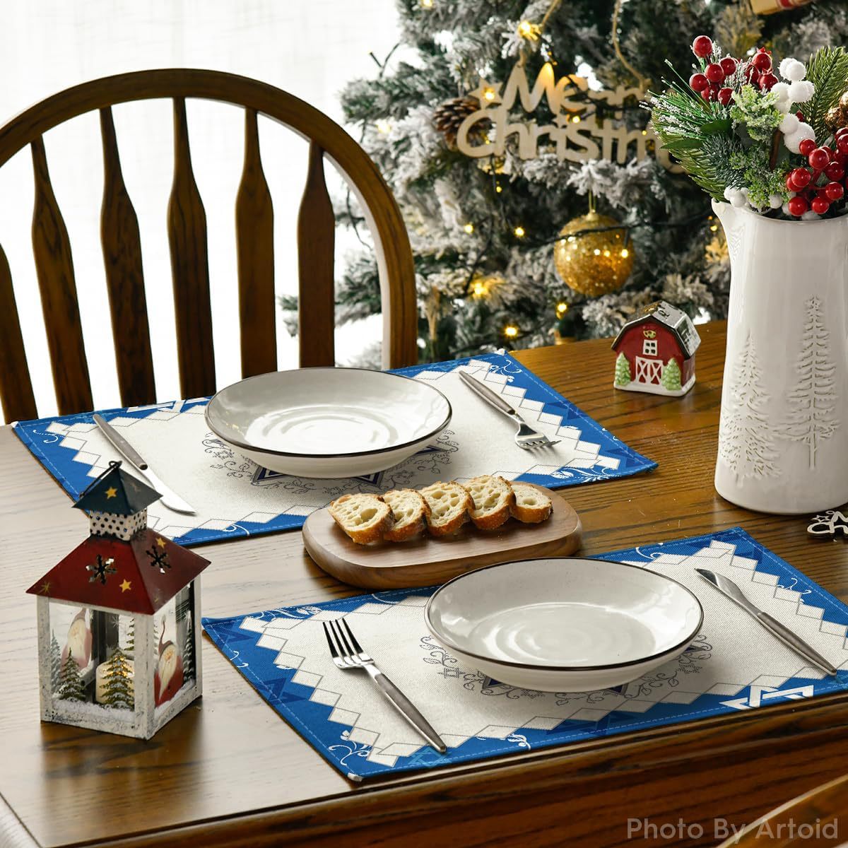 8Pcs Jewish Holiday Placemat S - Chairs review and price