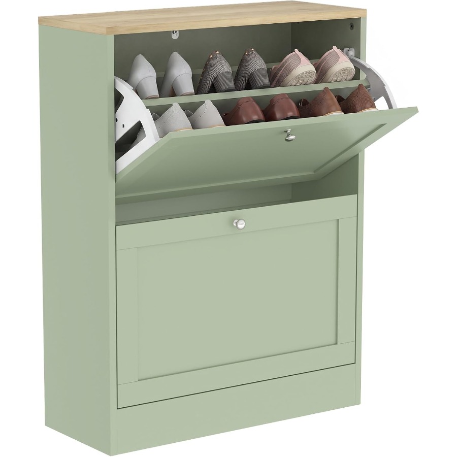 Entryway Shoe Storage Cabinet, - Shoe Rack Cabinet Narrow Entryway review and price