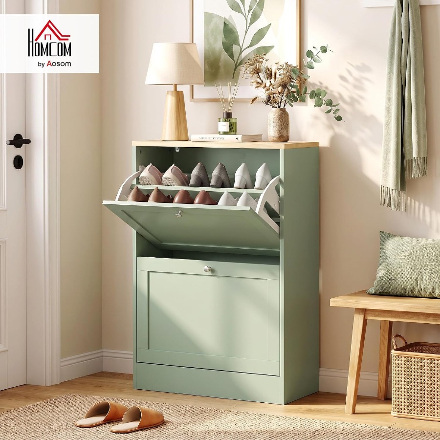 Entryway Shoe Storage Cabinet, - Shoe Rack Cabinet Narrow Entryway review and price