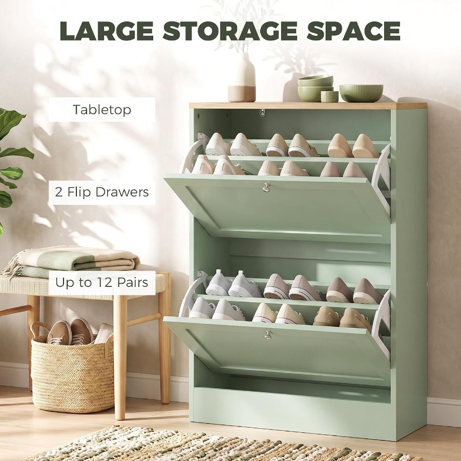 Entryway Shoe Storage Cabinet, - Shoe Rack Cabinet Narrow Entryway review and price