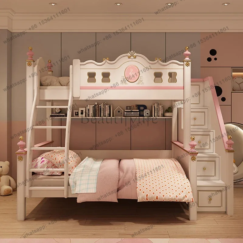 PG modern luxury bases master  - Bunk Bed With Stairs And Slide review and price