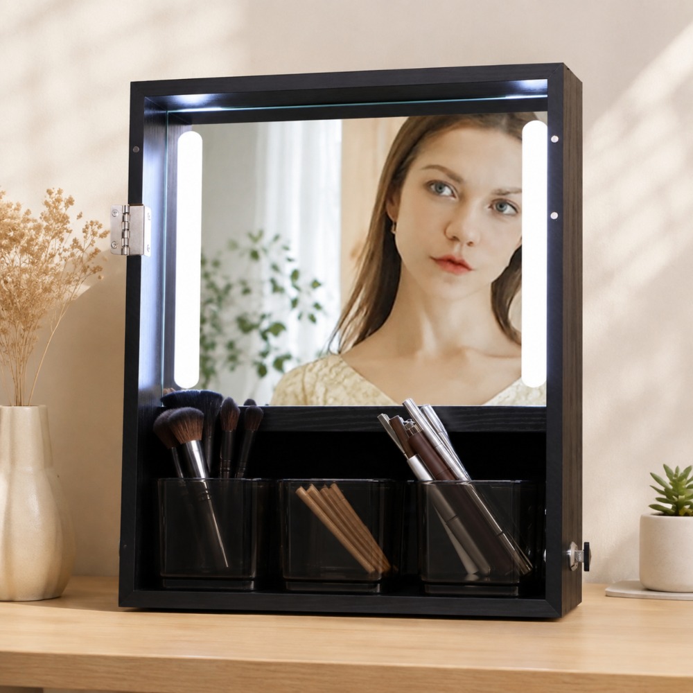 Lockable Standing Jewelry Armo - Full Length Mirror Jewelry Armoire review and price