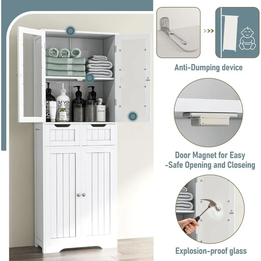 67 Tall Bathroom Storage Cabin - Storage review and price