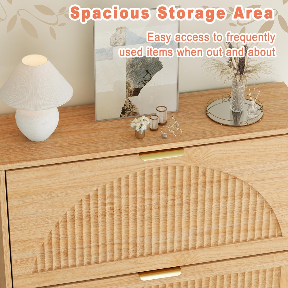 3 Flip Drawer Shoe Storage Cab - Shoe Rack Cabinet Narrow Entryway review and price