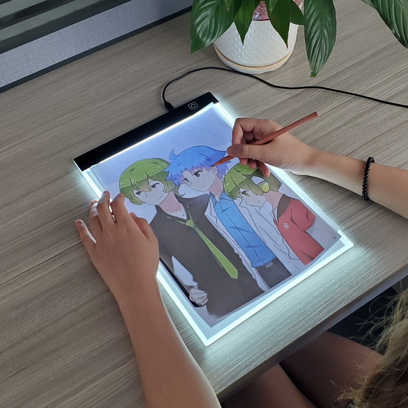A5 LED Photocopying Table Draw - Floating Nightstand With Led Light review and price