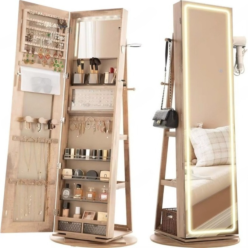 Standing Mirror Jewelry Cabine - Full Length Mirror Jewelry Armoire review and price